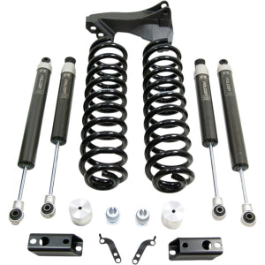 2.5" Coil Spring Front Lift Kit W/Falcon 1.1 Monotube Shocks Front/Rear - Ford Super Duty Diesel 4WD 2020-2026