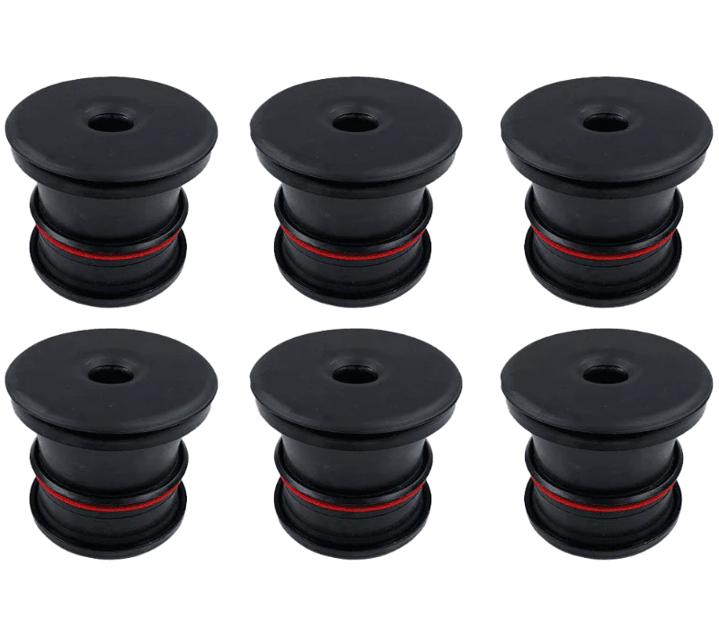 S&B Silicone Body Mount Kit - 1999-2003 Ford Super Duty Reg. & Ext. Cab 5.4L, 6.8L, 7.3L