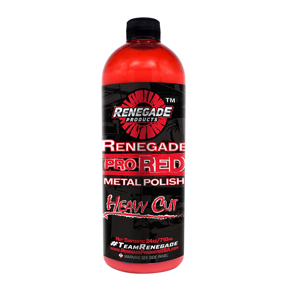 Pro Red Heavy Cut Metal Polish